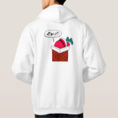 サンタおもしろいー パーカ (裏面)