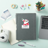 サンタおもしろいーIはホーズの点にドット シール (iPadカバー)