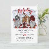サンタおもしろい格言ズクリスマスホリデーオープンハウス 招待状 (スタンド正面)