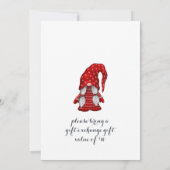 サンタおもしろい格言ズメリークリスマスパーティー 招待状 (裏面)