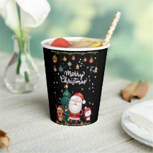 サンタおもしろい、雪だるま、トナカイのメリークリスマス