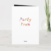 サンタおもしろい🎅🛸 UFOクリスマス シーズンカード (裏面)