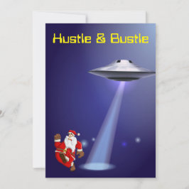 サンタおもしろい🎅🛸 UFOクリスマス シーズンカード