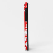 サンタおよびトナカイのクリスマス Case-Mate iPhoneケース (裏面/左)