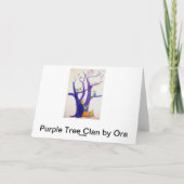 サンタおよびラビは平和を作ります シーズンカード (裏面)