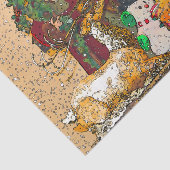 サンタおよび友人 薄葉紙 (詳細)