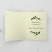 サンタおよび彼の電気自動車 シーズンカード (内部)