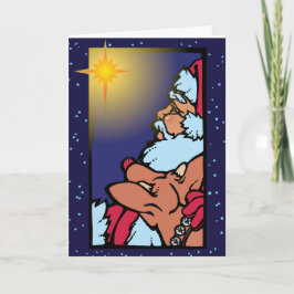 サンタおよび星 シーズンカード