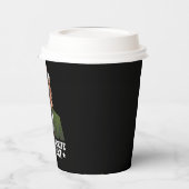 サンタお気に入りののトランプおもしろいクリスマス 紙コップ (左)