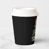 サンタお気に入りののトランプおもしろいクリスマス 紙コップ (右)