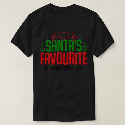 サンタお気に入りのススクールナース2 Tシャツ (デザイン正面)