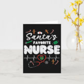 サンタお気に入りのスナースクリスマスクリスマス授乳スクラブ カード (黄色い花)