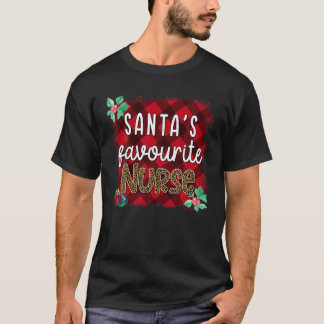 サンタお気に入りのスナースフェスティバルクリスマスクリスマスホール Tシャツ