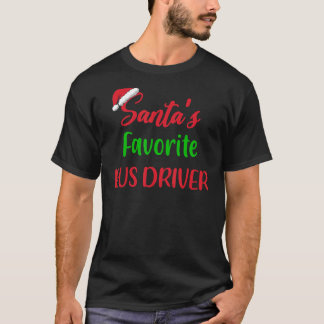 サンタお気に入りのスバスドライバクリスマスパジャマXm Tシャツ