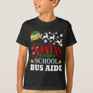 サンタお気に入りのスプリンシパルクリスマスパジャマサンタH Tシャツ