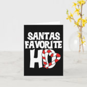 サンタお気に入りのスホ カード (黄色い花)