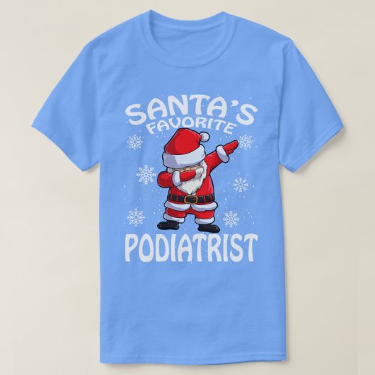 サンタお気に入りのスポダイアトリストクリスマス1 Tシャツ (デザイン正面)