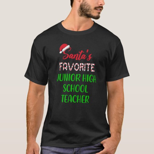 サンタお気に入りのス中学校先生委員会 Tシャツ (正面)