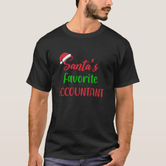 サンタお気に入りのス会計おもしろい士Christmas Pajama Tシャツ