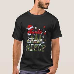サンタお気に入りのス姪おもしろいファミリー整合グループ Tシャツ