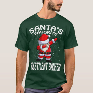 サンタお気に入りのス投資銀行クリスマス Tシャツ