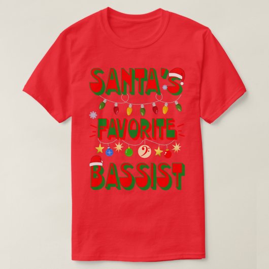 サンタお気に入りのス派 Tシャツ (デザイン正面)