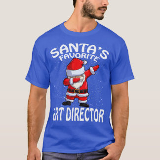 サンタお気に入りのス芸術監督クリスマス Tシャツ