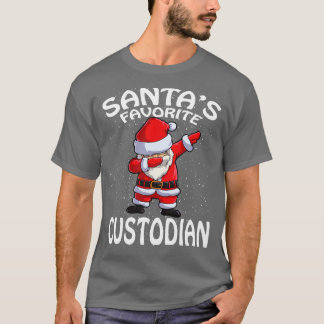 サンタお気に入りのス・カストディアン・クリスマス Tシャツ