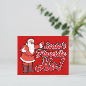 サンタお気に入りのス・ホ シーズンポストカード (スタンド正面)