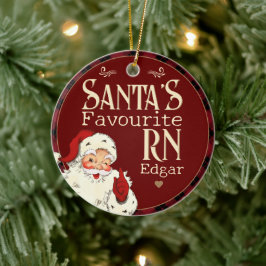 サンタお気に入りのスRN セラミックオーナメント