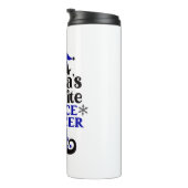 サンタお気に入りのズ警察官(小妖精や小人デザイン) タンブラー (回転右)