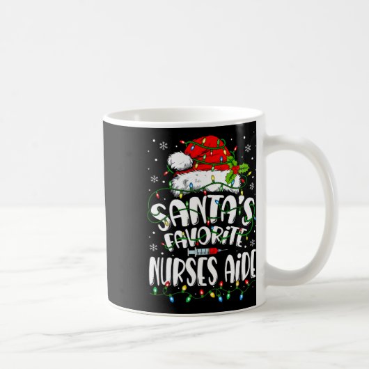 サンタお気に入りのナースズ側近クリスマスイスタン コーヒーマグカップ (右)