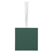 サンタお気に入りの先生クリスマス教え生徒 キューブオーナメント (右)