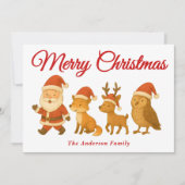 サンタお洒落とトナカイのパレード シーズンカード (正面)