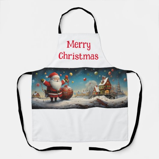 サンタお洒落クロース4 エプロン (正面)