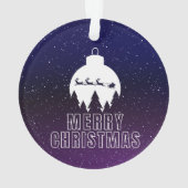 サンタお洒落ズスリーとミッドナイトビュー オーナメント (裏面)