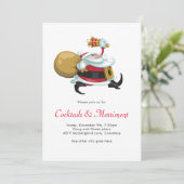 サンタお洒落ホリデーパーティー 招待状 (スタンド正面)