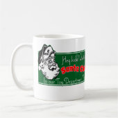 サンタお洒落ワークショップホリデークリスマス コーヒーマグカップ (左)