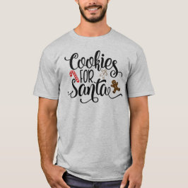 サンタお洒落長袖用Cookie Tシャツ