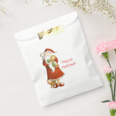 サンタお洒落&キャッツホリデー フェイバーバッグ (封をした状態)