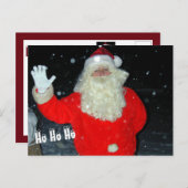 サンタからこんにちは ポストカード (正面/裏面)