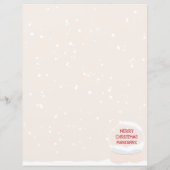 サンタからのクリスマスお手紙(名入れ可能) (裏面)
