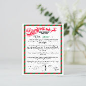 サンタからのクリスマスの季節の手紙 (スタンド正面)