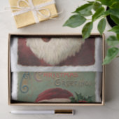 サンタからのクリスマスグリーティング – 休日 薄葉紙 (ギフト)