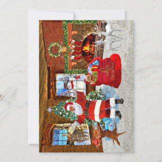 サンタからのクリスマスメッセージ 招待状