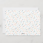 サンタからのプレゼント |クリスマス誕生発表 シーズンカード (裏面)