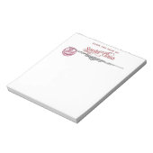 サンタからのメモ ノートパッド (回転)