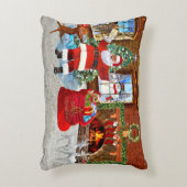 サンタからのメリークリスマス アクセントクッション (正面(垂直))