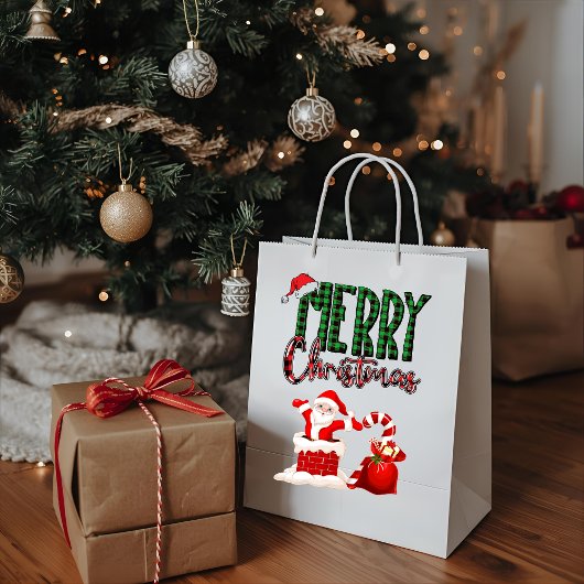 サンタからのメリークリスマス ギフトバッグ