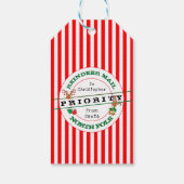 サンタからの優先トナカイ郵便　クリスマスプレゼント ギフトタグ (裏面)